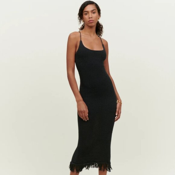 Reformation Dresses & Skirts - Reformation Alexina Dress Black Size Small